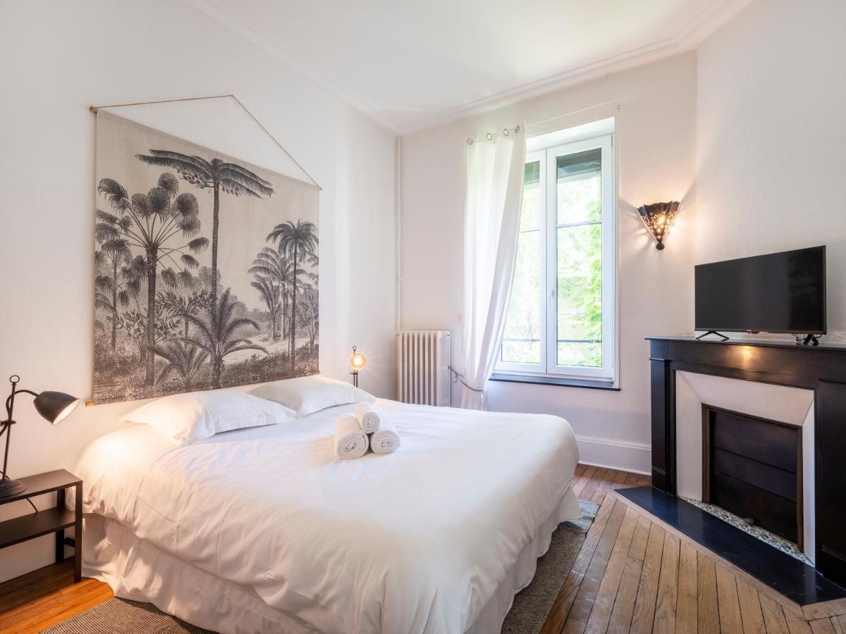 낭시 Le Chic De Patton Avec Jardin Privatif ! 아파트 외부 사진